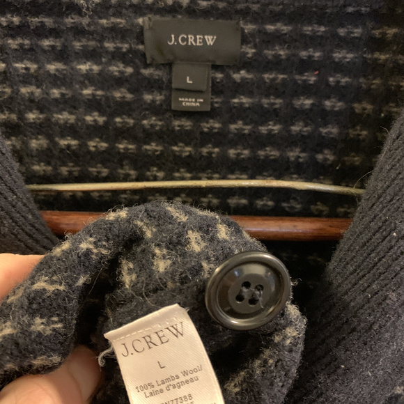 J Crew Lambswool Cardigan - Picture 2 of 2